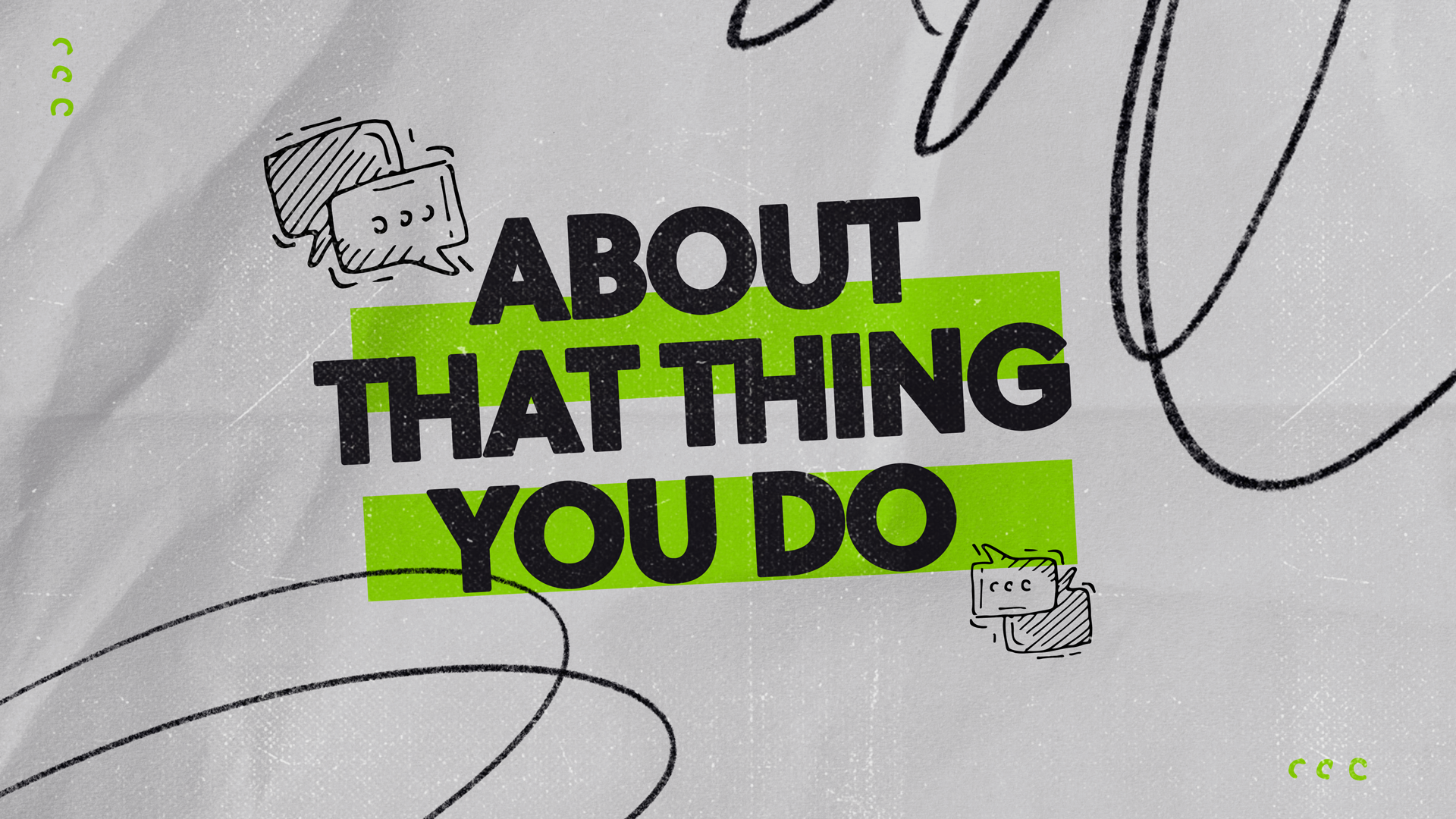 About That Thing You Do