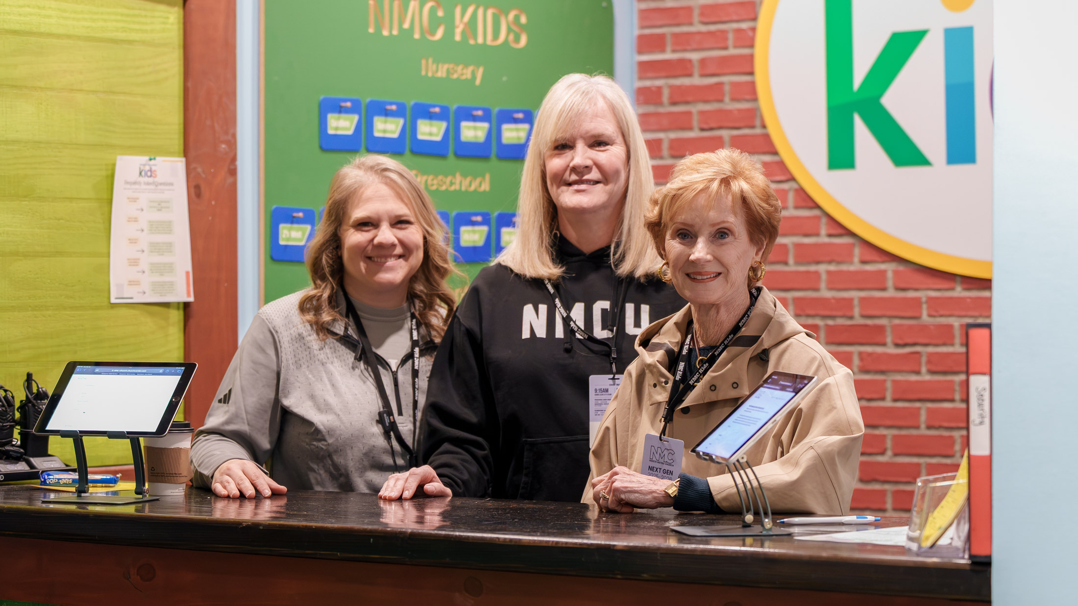 Children's Check-In Desk