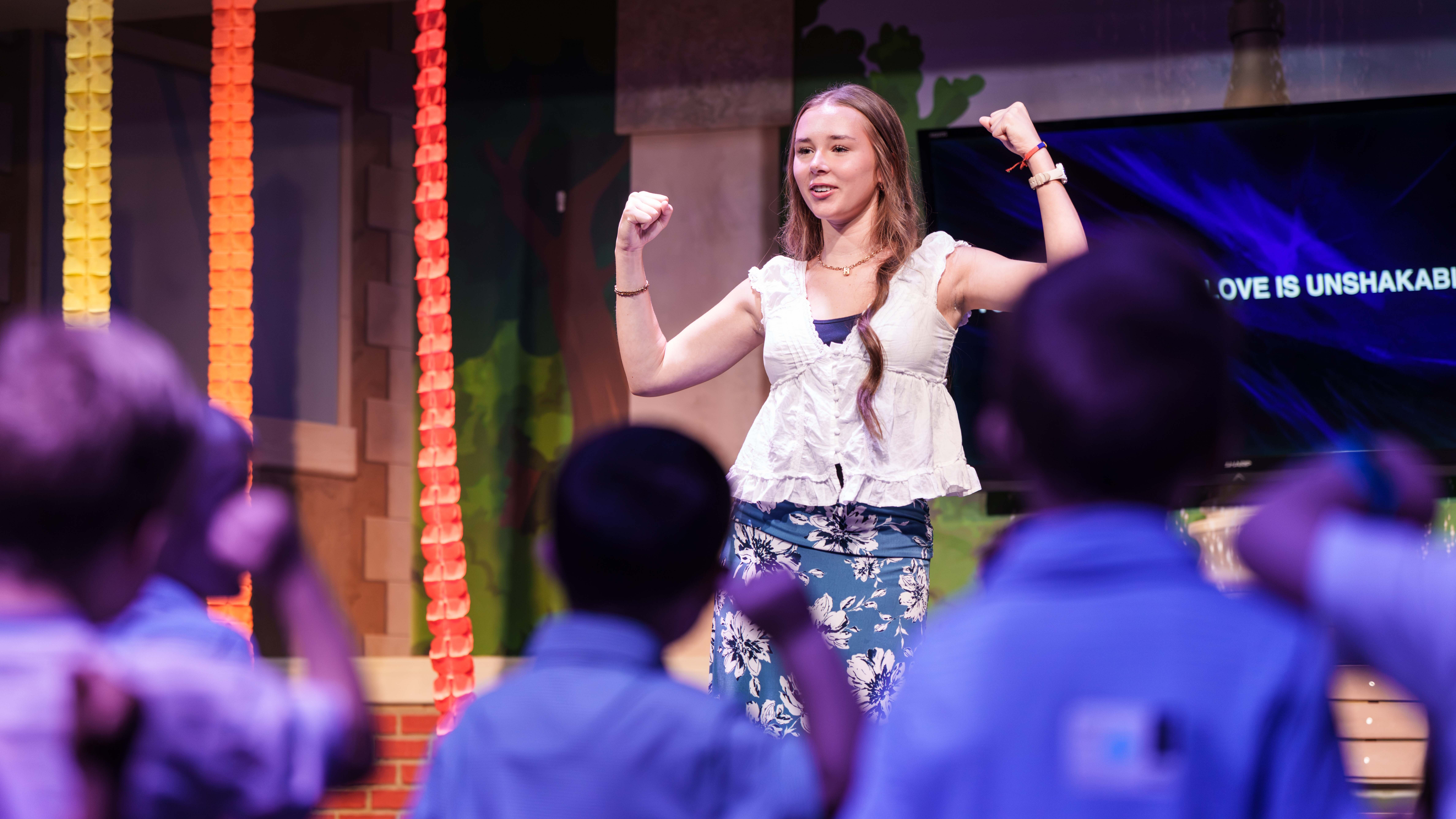 Kids Worship Team  Member (Motions)